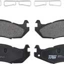 TRW Pro TRM0203 Disc Brake Pad Set For Jeep Cherokee 1985-1993, Front, And Other Applications