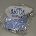 Put It On My Husband's Tab Funny Trucker Hats Women Vintage Adjustable Baseball Cap Embroidery Fashion Trucker Hat (Blue)