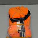 Lelepet Dog Winter Coat Waterproof Dog Jacket with Harness Built in Windproof Reflective Pet Coats for Small Medium Large Dogs, Thermal Fleece Lined Coats for Cold Weather Walking Hiking, Orange, XL