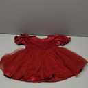 Toddler Baby Girls Flower Dress Satin Princess Birthday Tulle Gown Pageant Party Wedding Guest Formal Dresses 12-18M