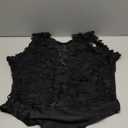 RARITYUS Women Sexy Lace Bodysuit Jumpsuit See Through Mesh Sleeveless/Long Sleeve Tops Swimsuit for Party Outfit XL