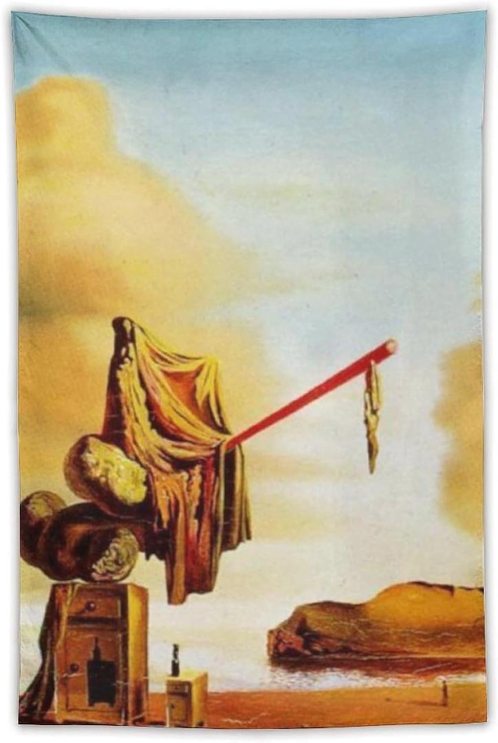 Salvador Dali Prints Tapestry Abstract (86) Picture Print Wall Art Tapestry Painting Tapestries Artworks Gift Idea Room Aesthetic 40"x60"