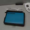 Bissell Easy Sweep Compact Carpet & Floor Sweeper, 2484A, Teal