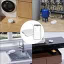 WiFi Water Leak Detector for Home with App Notification, 1 2.4Ghz Gateway + 6 WD61 Sensor, 120dB Water Flood/Drip Alarm for Basement/Kitchen/Bathroom/Toilet/Laundry Room,Sink/Pipe/Faucet Leakage Alert