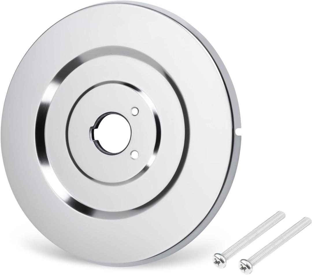 Chateau Collection Escutcheon Replacement for Moen 16090, for One-Handle Tub and Shower Faucets, Chrome