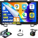 8-Core 4G+64G Android 13 Car Stereo for Honda CRV 2007-2011 with Wireless Carplay Android Auto 9" IPS Touchscreen Bluetooth Car Radio with DSP WiFi GPS Navigation Bluetooth 5.0 AHD Backup Camera