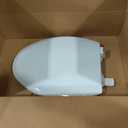 Mayfair NextStep2 Toilet Seat with Built-In Potty Training Seat, Slow-Close, Removable that will Never Loosen, Elongated, White