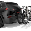 Bike Rack for Car & SUV - 2'' Hitch or Trucks/RV | 160lb Heavy-Duty Car Bike Rack, E-Bike & Fat Tire Ready (5'') | Foldable, Tilt-Away, Anti-Rattle Lock, No Extra Tools Needed