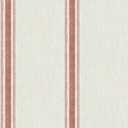 Chesapeake 3115-12464 Linette Burnt Sienna Fabric Stripe Wallpaper, Burnt Sienna