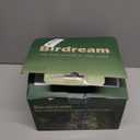 Birdream 2 Pack Bird Feeders for Outdoor Hanging, Retro Pagoda Design Fun Installation Bird Feeder, Attracting Wild Birds Chickadees Goldfinches Cardinals Finches and Sparrows (Black)