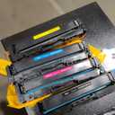 InkNI 218X Toner Cartridges 4 Pack High Yield (No Chip) Replacement for HP 218X W2180X for HP 218A for HP Color Laserjet Pro MFP 3301FDW 3201DW 3301SDW 3301CDW Printer Ink W2180A (4 Pack, B/C/Y/M)