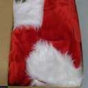 Iioscre Bulk Santa Hats for Adults Christmas Hat Holiday Unisex Velvet Comfort Extra Thicken Fur Xmas Hat
