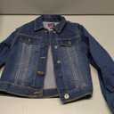 The Children's Place Girls' Basic Denim Jacket (Blue, L)