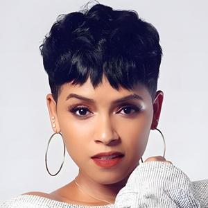 BeiSD Short Pixie Cut Hair Natural Synthetic Wigs For Women Heat Resistant Wig Natural Hair Women's Fashion Wig  (BS918)