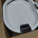 uahpet Cat Water Fountain, Wireless & Battery Operated 2L/67oz Pumpless Automatic Pet Fountain with Motion Sensor, Food-Grade ABS Tray, Easy to Clean Water Dispenser for Cats