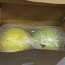 Leyndo 4 Pcs Large Pastel Christmas Balls Ornaments Macaron Christmas Plastic Ball Ornaments Pink Blue Green Yellow Shatterproof Xmas Tree Hanging Decor for Home Xmas Holiday Party Decor(6 Inch)