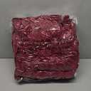 Sealy Electric Blanket Wearable with Foot Pocket, Electric Snuggle Blanket with Sleeves, Flannel & Sherpa Heating Throw with 6 Heat Settings & 2-10 Hours Auto Shut Off, 50 * 70"+18", Red