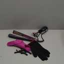 LANDOT 2-in-1 Hair Straightener and Curler - Ceramic Twist Flat Iron for Smooth Curls & Sleek Straight Hair