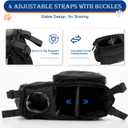 Dog Stroller Organizer Bag, Dog Mom Gifts for Women Pet Stroller Caddy, Stroller Accessories with Cup Holder, Poop Bag Dispenser, Pockets for Dog Essentials, Fits 1419" Handles, Dog Mom Gift Ideas