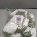 Checkered Throw Blanket, Colorful Plaid Flannel Blanket, Super Soft Fluffy Fleece Blanket for Couch, Sofa, Bed, 27x39 Inches