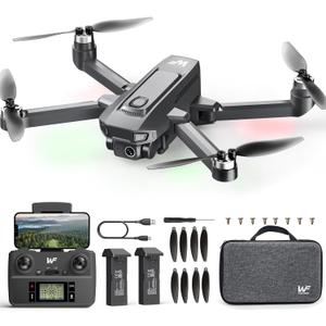 Drones with Camera for Adults 4k, WF30 GPS Follow Me Drone for Beginners Kids Foldable FPV RC Quadcopter, Return Home, Brushless Motor, 5G Transmission, 40 Mins Flight Time, 2 Batteries Drones with Camera for Adults 4k, WF30 GPS Follow Me Drone for Beginners Kids Foldable FPV RC Quadcopter, Return Home, Brushless Motor, 5G Transmission, 40 Mins Flight Time, 2 Batteries
