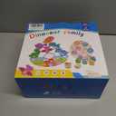 Montessori Dinosaur Toddler Toys Wooden Puzzles Gift for Ages 1 2 3 4 Year Old Kid Boys Girls Animal Dino Egg Toys, Wooden Blocks Stacking Sorting Toddler Fat Brain Easter Gift Preschool Learning