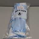 SZIVYSHI Corset Tops for Women, Bustier Shapewear Lingerie, Lace Waist Push Up Bodysuit (X-Large, Crystal Blue)