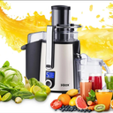 1000W 5-SPEED LCD Screen Centrifugal Juicer Machines Vegetable and Fruit, Healnitor Juice Extractor with Big Adjustable 3" Wide Chute, Easy Clean, BPA-Free, High Juice Yield, Silver