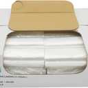 TYPLASTICS Trash Can Liner - Wholesale 1000 Count Garbage Bags on Perforated Roll 7-10 Gallon Multipurpose for Office Bathrooms Business Home Commercial and Industrial Needs 24" x 24" (50 Count (Pack of 20))