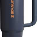 Stanley Quencher ProTour Flip Straw Tumbler with Leakproof Lid 30 oz | Built-In Straw and Handle | Cup Holder Compatible for Travel | Insulated Stainless Steel Cup | BPA-Free | Twilight VRT