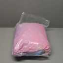 A Nice Night 6Pcs Gradient Glitter Bedding Set for Girls Twin Size, Colorful Rainbow Galaxy Comforter Set, Ultra Soft Bedding Sets, Pink