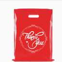2Pack  [Limited-Time Deal] 80 Pack (50+30) Pink Thank You Gift Bags - 9x12 Inch 1.57 Mil Thick with Handles, Reusable Retail Packaging for Boutique, Store & Wholesale