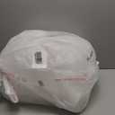 22.5" White Modern Table Lamps Set of 2 for Living Room Bedroom, Farmhouse Vintage Bedside Table Lamps with White Linen Shade, Rustic Bedroom Table Lamp for Nightstand Home Office End Table Dorm