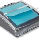 1InTheOffice Pop-Up Note Dispenser, Sticky Note Dispenser, Self-Stick Note Pad Holders, 3x3, Black, 1 Pack