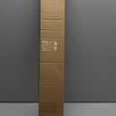 Light Wood Grain Disc Curtain Rods, 28-48 Inches Window Curtain Rod,Adjustable Room Darkening Drapery Rod with Aluminum Finials and Brackets,Wrap Around Design