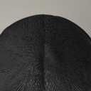 Snowkingdom Round Placemats Set of 18 Black Vinyl Washable Easy Clean 15 Inch Place Mats, Non-Slip Heat-Resistant Dining Mats with Hollow Design Round Table Mats for Party Wedding Halloween Daily Use (Black)