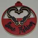 Gone Fishing Wooden Christmas Ornament – Rustic Holiday Tree Decoration for Fishermen, Fishing Lovers & Outdoorsmen, Unique or Stocking Stuffer for Dad, Grandpa, or Angler