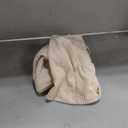 SUBRTEX Stretch Couch Arm Covers Set of 2, Checkered Sofa Arm Slipcovers, Anti-Slip Armrest Covers for Recliner and Armchairs, Pet Proof, High Stretchy, Hook & Loop Tape, Ivory