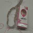 ShiDianYi Wedding Rhinestones Pearls Trim, 1 Yard Long Silver Rhinetones for Dress, Bridal Applique, Crystal Beaded Applique