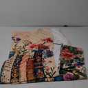 Vintage Book Blanket Gifts for Kids Girls Women,Retro Readers and Floral Throw Blankets,Soft Comfy Lightweight for Room Couch Bed Modern Reading Decor,Literary Lover 60x50in