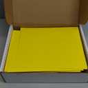 50 Yellow End Tab Fastener File Folders - Reinforced Straight Cut Tab - Durable 2 Prongs Designed to Organize Standard Medical Files, Receipts, Office Reports, and More - Letter Size, Yellow, 50 Pack