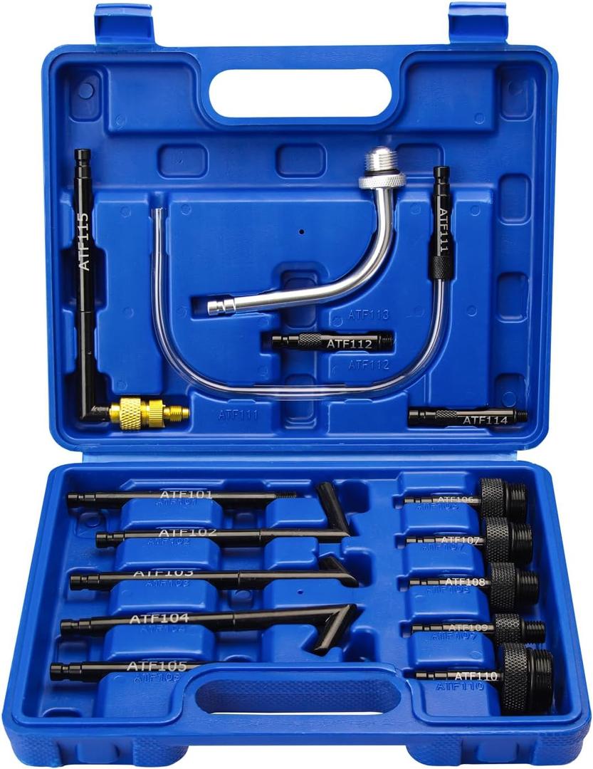 ATF Adapter Transmission Fluid Fill Adapter Transmission Fluid Oil Refilling Connector Tool Kit ATF Filler