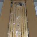 57.5" Gold Easel Stand for Sign, Wedding Sign Stand for Display, Assembly Required, 4 Adjustable Height Levels Heavy Duty Metal Display Stand Floor Standing Easels for Art, Paintings, Pictures