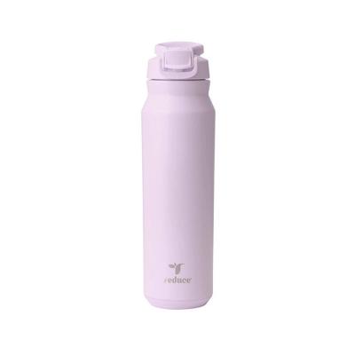 REDUCE 32 oz Hydrate Pro Stainless Steel Insulated Water Bottle - Flip Top Leak-Proof Lid, Dishwasher Safe, BPA-Free, Dual Wall Vacuum, Keeps Drinks Cold for 48 Hrs, Cup Holder Friendly