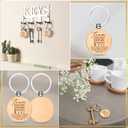 Fumete 50 Pcs Employee Appreciation Inspirational Keychain Customer Service Week 2025 Thank You Gift for Teacher Coworker (Team Style)