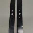 Wadoy 21" Lawn Mower Blade 2 Pack Compatible with Greenworks 21 Inch Mower Blade,Replacement Part for MO40L03,MO48L4422,MO40L4413,C3208101 (Black)