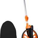 VEVOR Measuring Wheel, 12.5in Diameter Wheel, Centerline Design w/Handbrake, 39.76-20.47 in Telescoping Measure Wheel,Measurement 0-9,999m with Bag, for Lawn/Hard/Soft/Wood Road Measuring