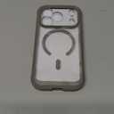 Miracase Magnetic for iPhone 17 Pro Case 6.3" [Compatible with MagSafe] Full-Body Phone Case with Built-in Glass Screen Protector & Camera Control,Drop Proof iPhone 17 Pro Cover, Grey Titanium