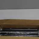 AIZESI Curtain Rods 48-86 Inch Wrap Around Curtain Rod, Adjustable Window Rod for Blackout - Black Decorative Curtains Rods, Enhanced Light Blocking & Stylish Design Bedroom/Living Room