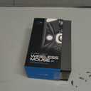 Lamzu Maya X Wireless Gaming Mouse, Ultra Lightweight 47g, Optical Switch, Maximum 30000 DPI, Symmetrical, MCU Nordic 52840, Dust-Proof Encoder, PAW3950 Sensor(Larger Maya) (Black)